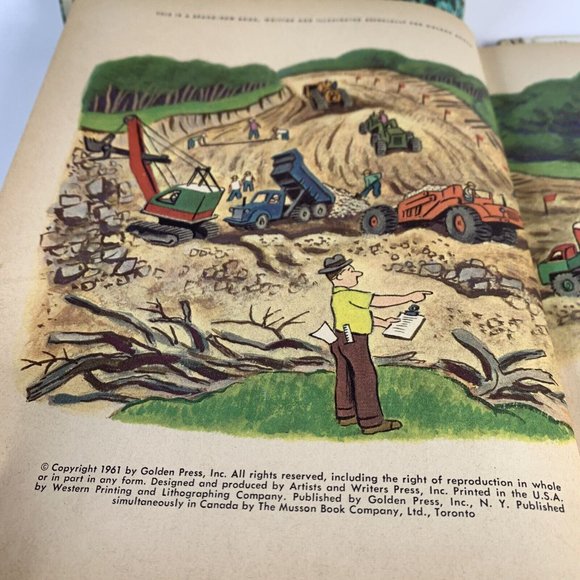 Little Golden Books Lot of 4 Vintage 1st “A” & Early Editions Hunkydory Robinson - Picture 11 of 12